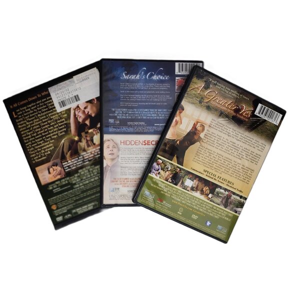 A Walk to Remember, A Greater Yes, Hidden Secrets & Sarah's Choice DVD S… - Picture 5 of 5